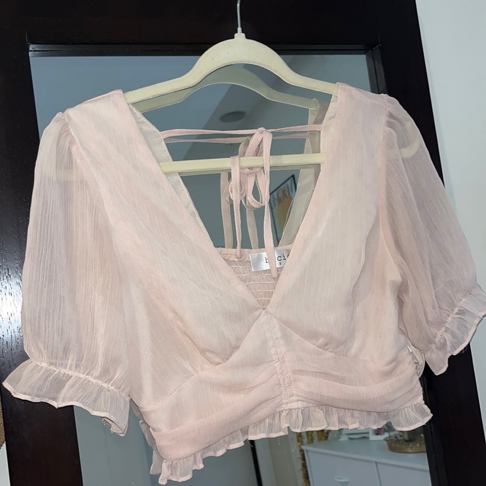 Baby Pink Basio Top